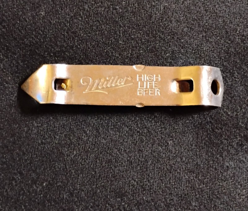 Miller High Life Beer bottle or can opener vintage 1960's Handy Walden Inc. NYC