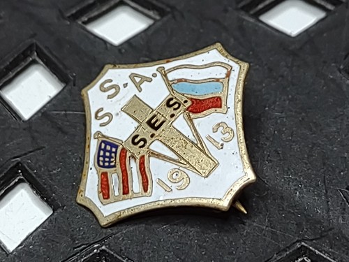 Tiny Vintage SSA SES Pin