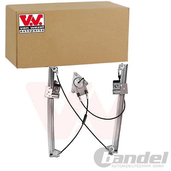 VAN Wezel Fensterheber Elektrisch Vorne Rechts Passend FüR Seat Altea Toledo |-image