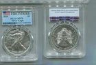 2020 AMERICAN SILVER EAGLE 1 OUNCE .999 FINE COIN PCGS MS70 FS 6905T
