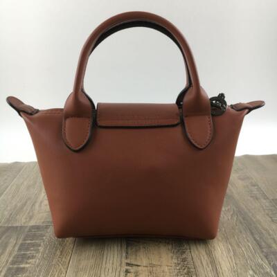 Longchamp Le Pliage Extra Top Handle Bag XS 3 Colors Leather