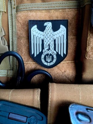 PVC military tactical morale patch 