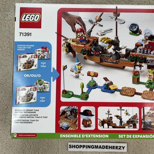 LEGO SUPER MARIO BOWSERS AIRSHIP 71391 Expansion Set 1152 PCS Kamek Goomba Rocky - Picture 8 of 12