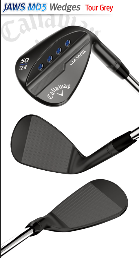 NEW] Callaway Jaws MD5 Wedge -Grey/Project x Cataylst80