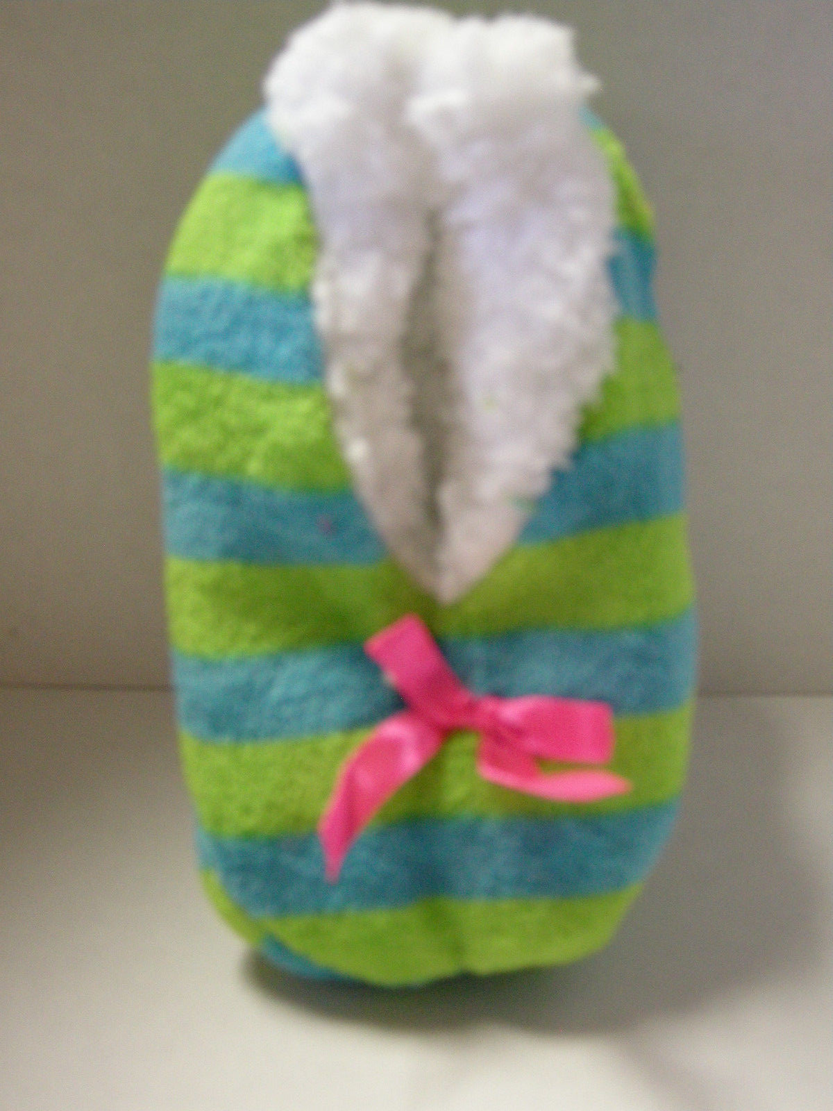 PANTOFOLA D’ORO Pantofole Ragazze Antiscivolo By G Medal Sm.(Scarpa 6 101 2) strisce verdi e blu nuova