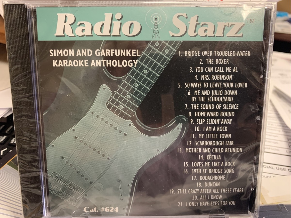 RADIO STARZ CD+G KARAOKE 624 SIMON AND GARFUNKEL | eBay