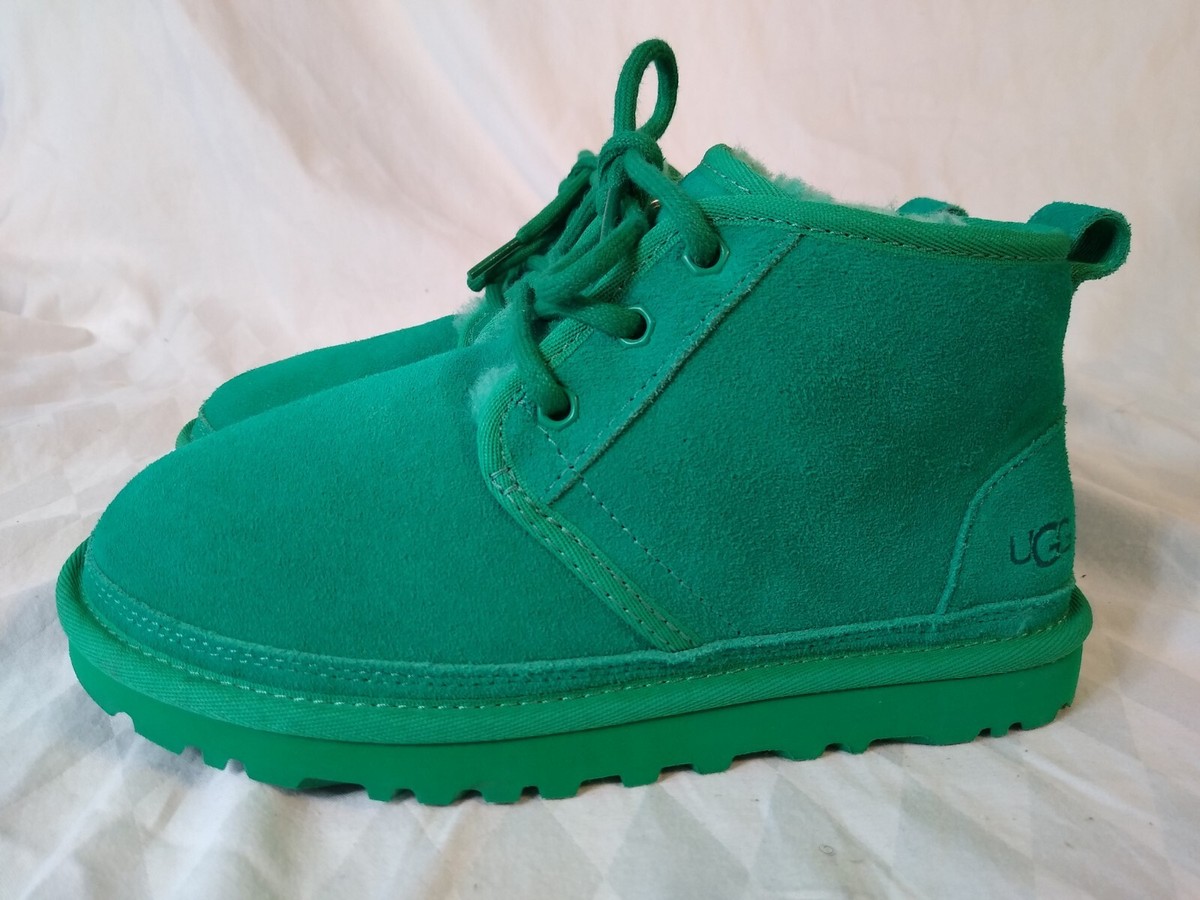 Ugg Neumel 1094269 Women's Emerald Green Mid Top Casual Boot Ugg Neumel 1094269 Women's Emerald Green Mid Top Casual Boot