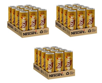 36 Dosen Nescafe Latte Caramel a 0,25 L Inkl. EINWEG Pfand
