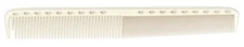 YS Park 335 Fine Cutting Comb (Extra Long) - WHITE