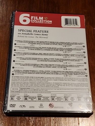 The Conjuring Universe - 6 Film Collection DVD- Green Case - Brand New - Picture 4 of 5