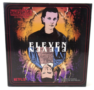 Stranger Things Puzzle Eleven 500 Pieces 18x24 Cardinal FACTORY TAPED BOX