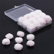 2/4/6/12/20PCS Wax Wax Cotton Earplugs Soft Noise Reduction Ear Plug  Unisex