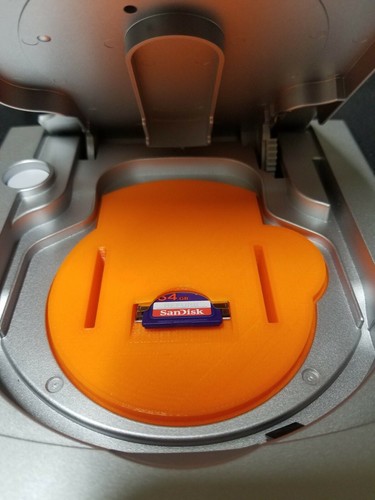 GameCube GCLoader Tray Mount - EZ Install Design - Colors! GC Loader 3D Printed - Picture 5 of 10