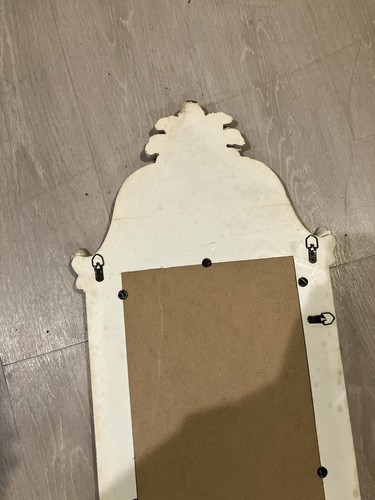 Shabby Chic Long White Washed Mirror Unique Farm House Style 58 + Inch - Picture 24 of 24