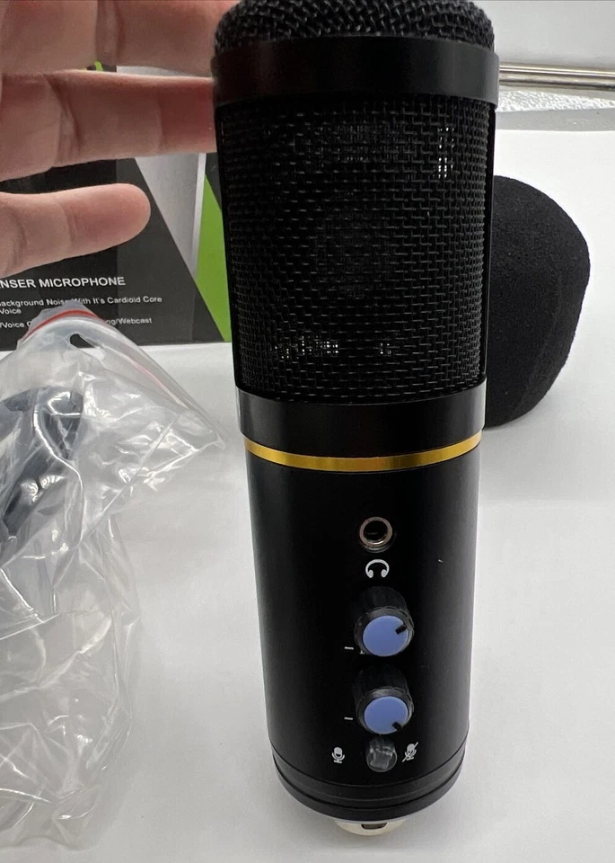 Big Diaphragm Podcast YouTube, Sensitive Pickup Pure Sound Condenser Microphone - Image 2 of 4