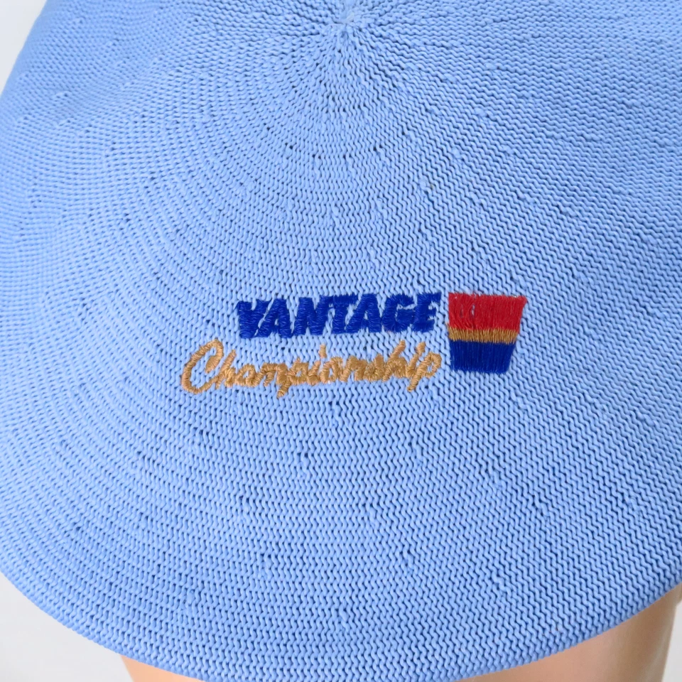 Gorra plana Kangol Vantage Championship PGA Golf Newsboy Cabbie M Hecha en Inglaterra Foto 2 de 4