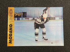1995 PINNACLE SELECT Jumbo Mike Modano 3D Card Dallas Stars Center