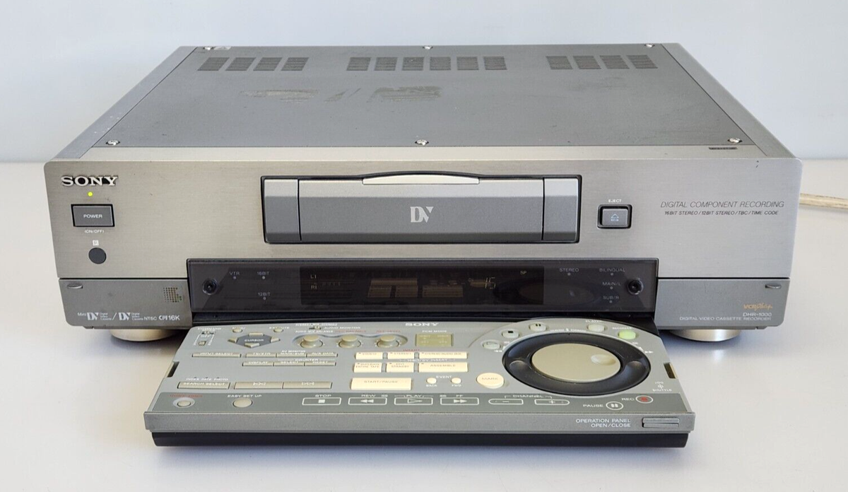SONY DHR-1000 MiniDV Digital Video HiFi Stereo TBC Cassette