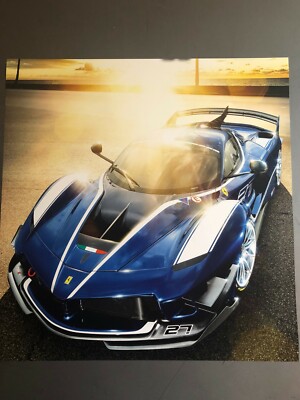 2018 Ferrari FXX-K EVO Coupe Print, Picture, Poster RARE!! Awesome L@@K