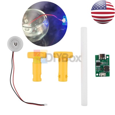 1/5/10PCS Type-C DC 5V Ultrasonic Mist Maker Atomizing Fogger Humidifier DIY USA