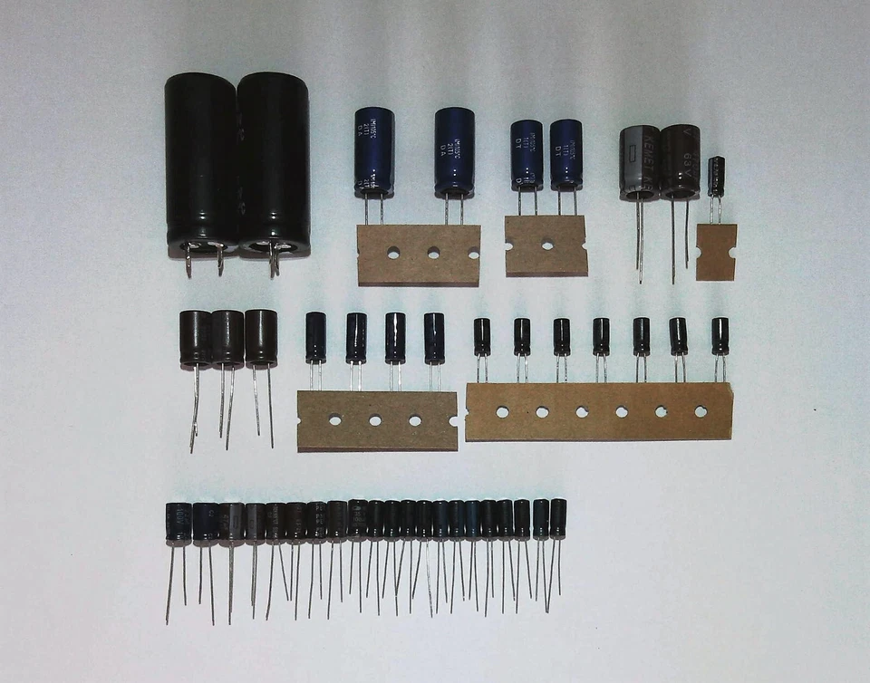 RECAPKIT Juego NAD 302 amp Elko compl. Condensador recaptulación tapas recapitulación kit completo NUEVO