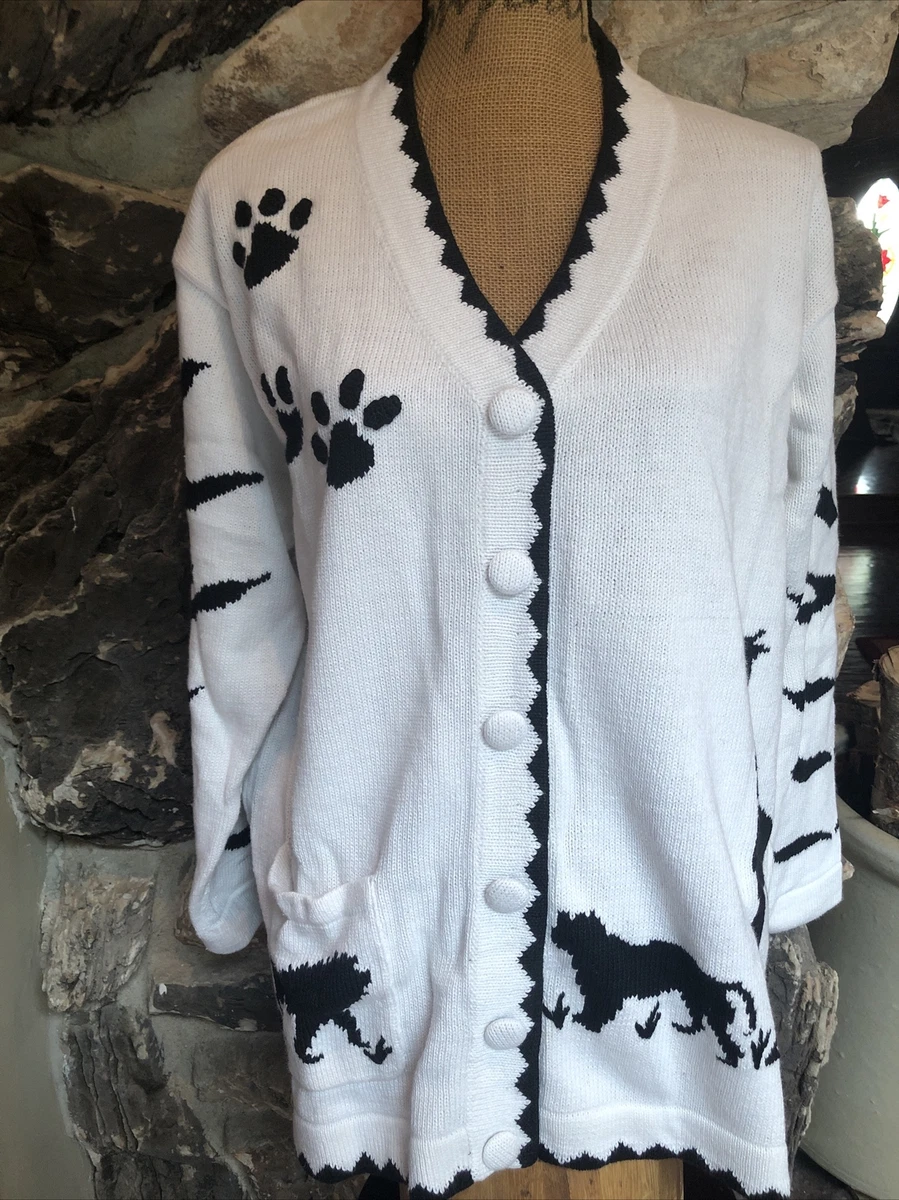 Paw print sweater new arrivals