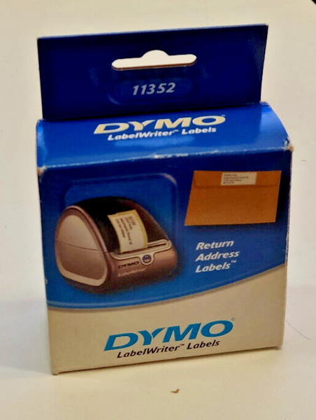 1X Dymo 1X 500 Labels 11352 25 X 54Mm Multi Purpose Etiketten Selbstklebend-image
