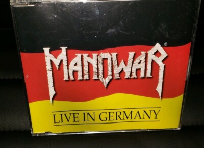 MANOWAR cd LIVE IN GERMANY 3 trax  3984-14254-2BD  