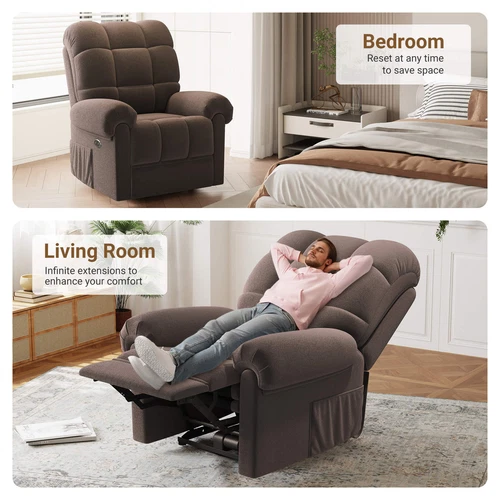 Rise Recline Recliner Electric Power Lift Chair Armchair Mobility Disability - Picture 39 of 57