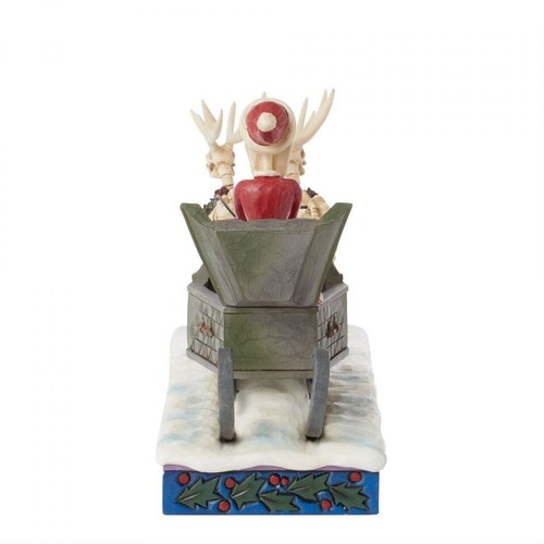 Jim Shore Disney JACK SKELETON SLEIGH-DASH AWAY JACK 6014359 Nightmare Before - Picture 2 of 4
