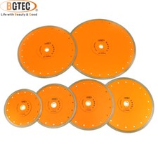 Disco de corte de diamante de 7-14"" de 2 piezas para hoja de sierra cortadora de azulejos de porcelana mármol