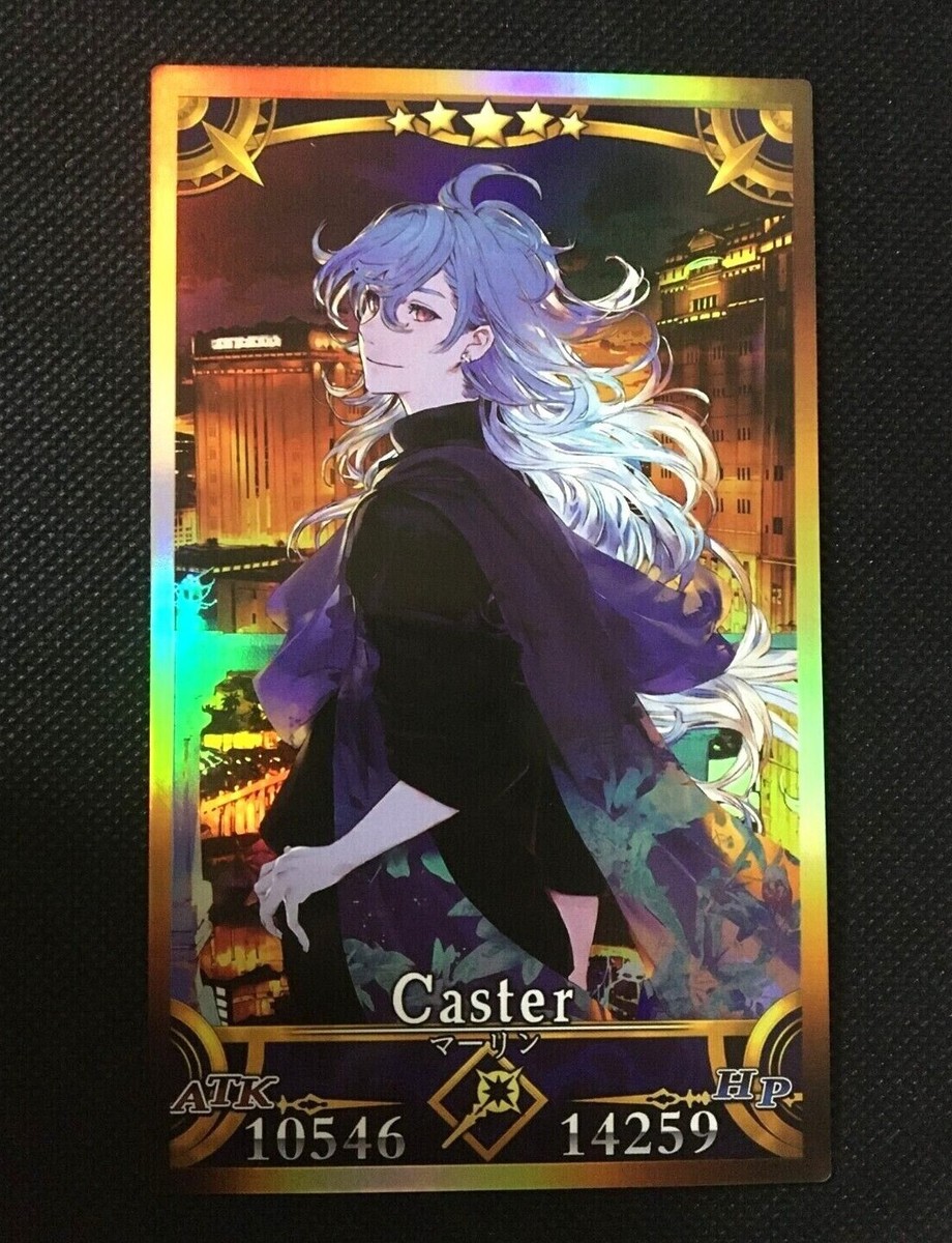 Merlin Fate/ Grand Order FGO Character Fan Card | eBay