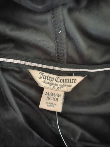 Nwt Juicy Couture Velour Pullover Hooded Sweatshirt School - Picture 7 of 13