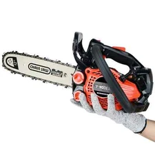 V-MODEST 2511 12" Gas Chainsaw 25cc 1.5HP 2-strok Engine Top Handle Climbing Saw