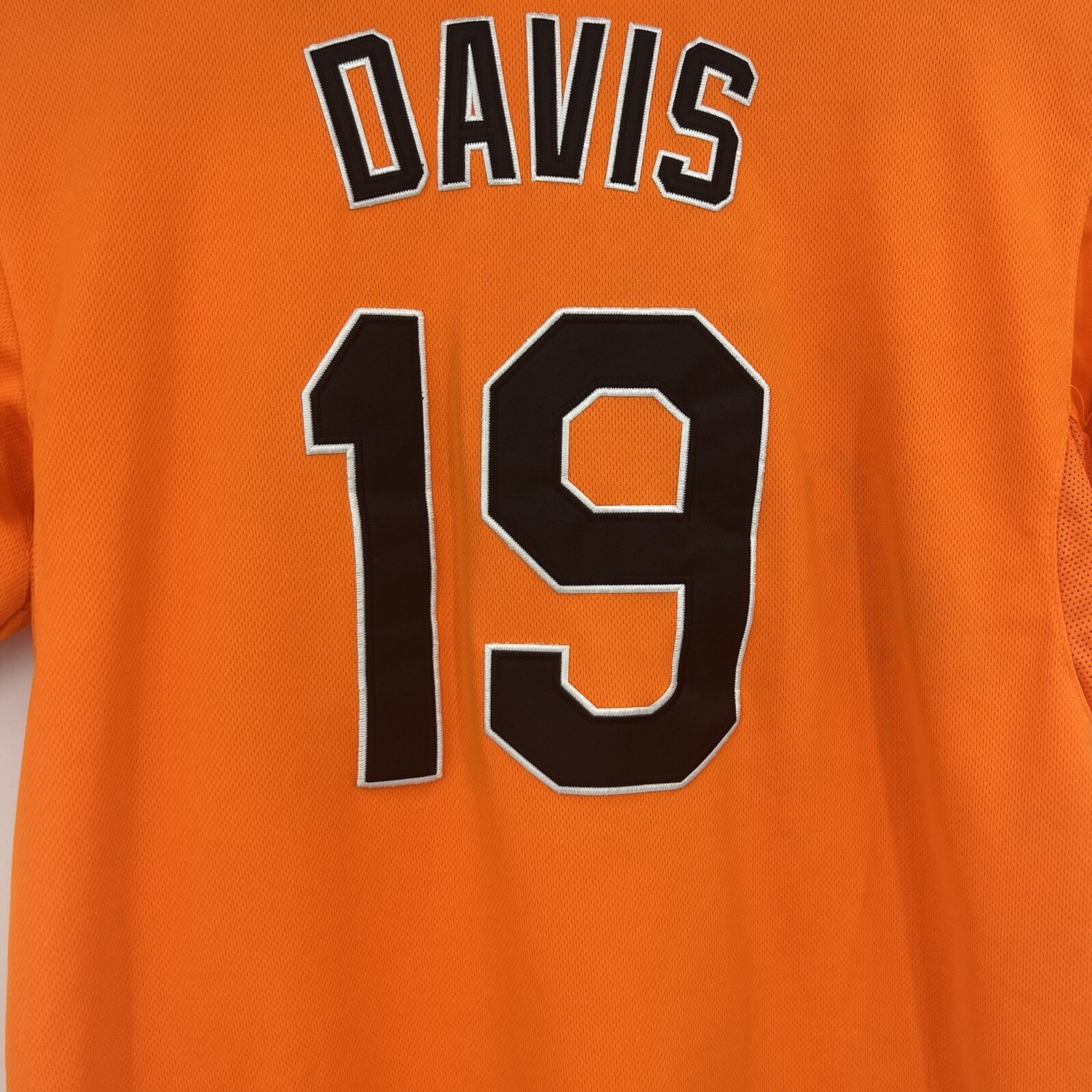 Chris Davis Baltimore Orioles Youth Orange Roster Name & Number T-Shirt
