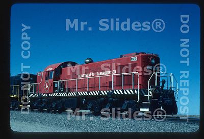 Original Slide U.S. Department of Transportation ALCO RSD1 012 In 1981 ...
