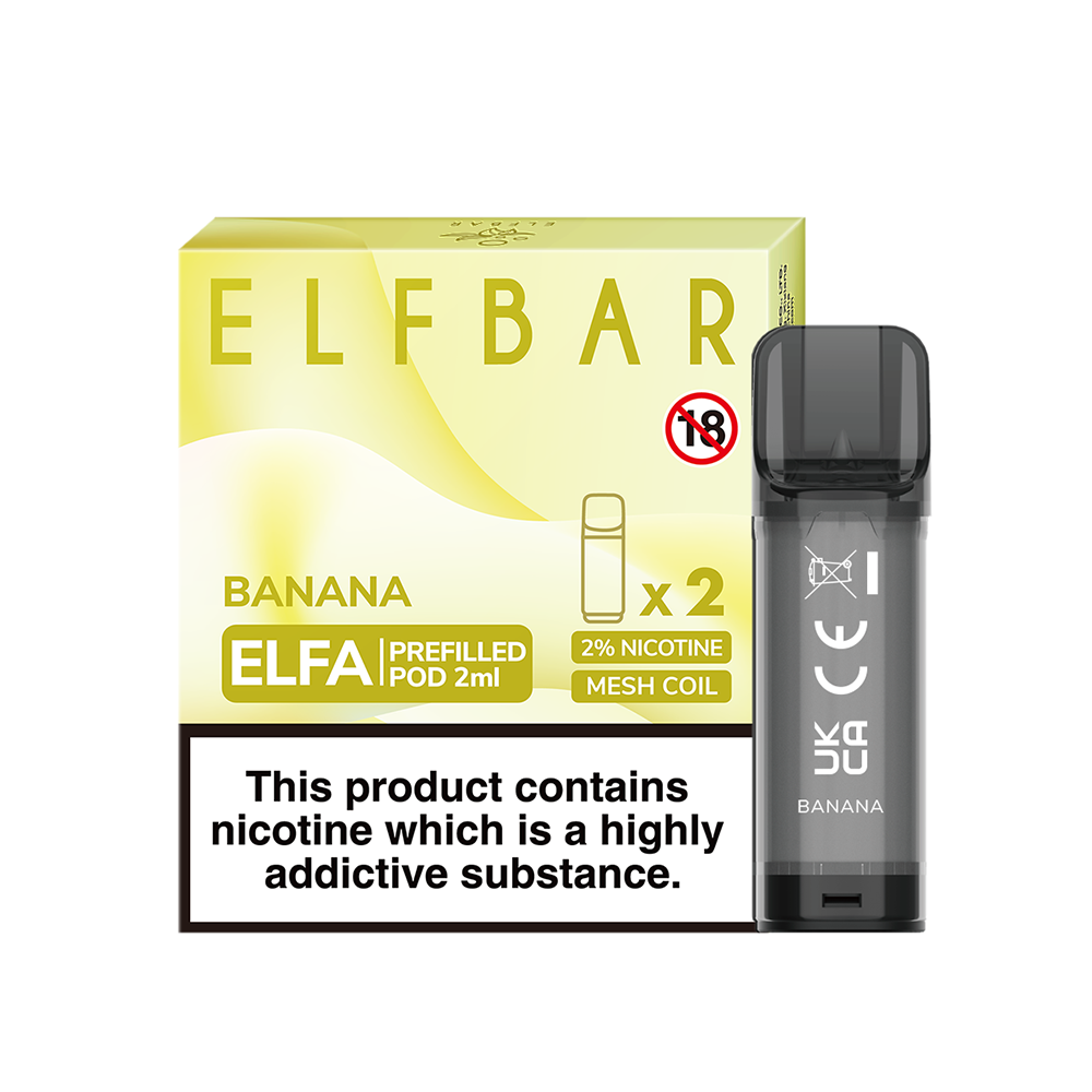 elfbar elfa refillable pod 2pk ELFA PRO Elfbull Refill Pods 2pk main image 0