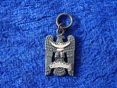 Schlesisches Bewährungsabzeichen "Schlesischer Adler" alt, 16mm Miniatur TypIII - Bild 1 von 2