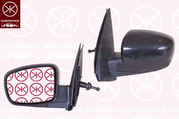 Neu Komplett AußEnspiegel - Links - FüR Hyundai I10 (Pa) 2007-2013 - 87610-0X310-image