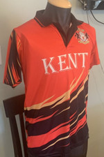 Kent Cricket Jersey Shirt Mens Small Pittsburgh Cricket Association EUC