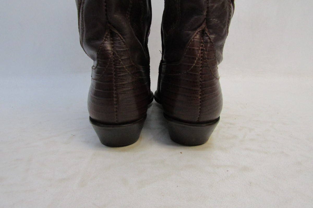 NINE WEST Size 6 M Brown Leather 11