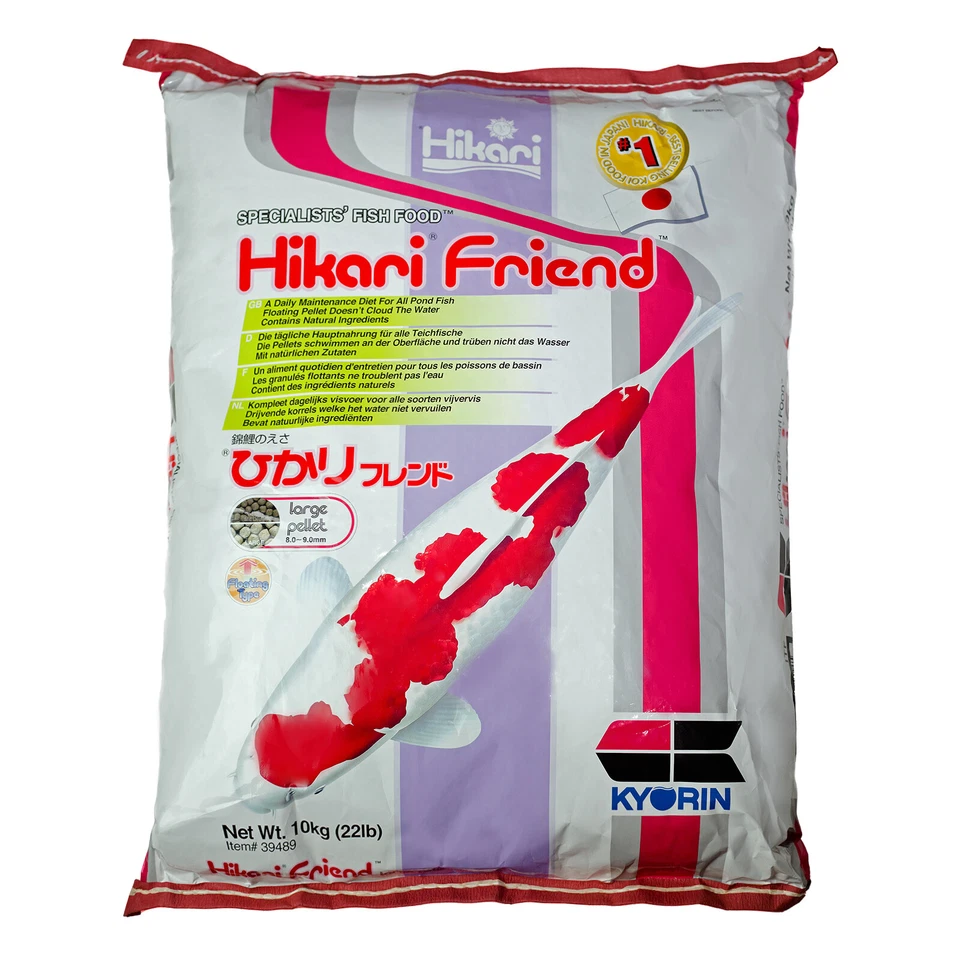 HIKARI FRIEND LARGE PELLET 10kg Koifutter Fischfutter Pellets Hauptfutter Koi