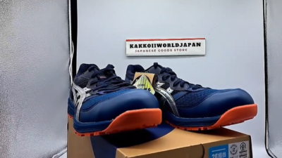 ASICS Safety Work Shoes WINJOB CP210 1273A006.400 Mako Blue/Silver