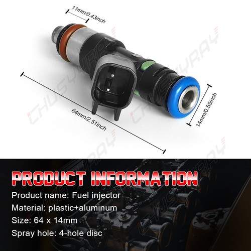 6x High Quality Upgrade Fuel Injectors 0280158055 For 2010 Mazda B4000 4.0L - Picture 11 of 11