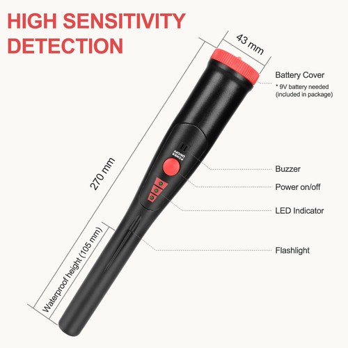 High Precision Handheld Metal Detector Mobile Phone Detector Locator Tool - Bild 8 von 9