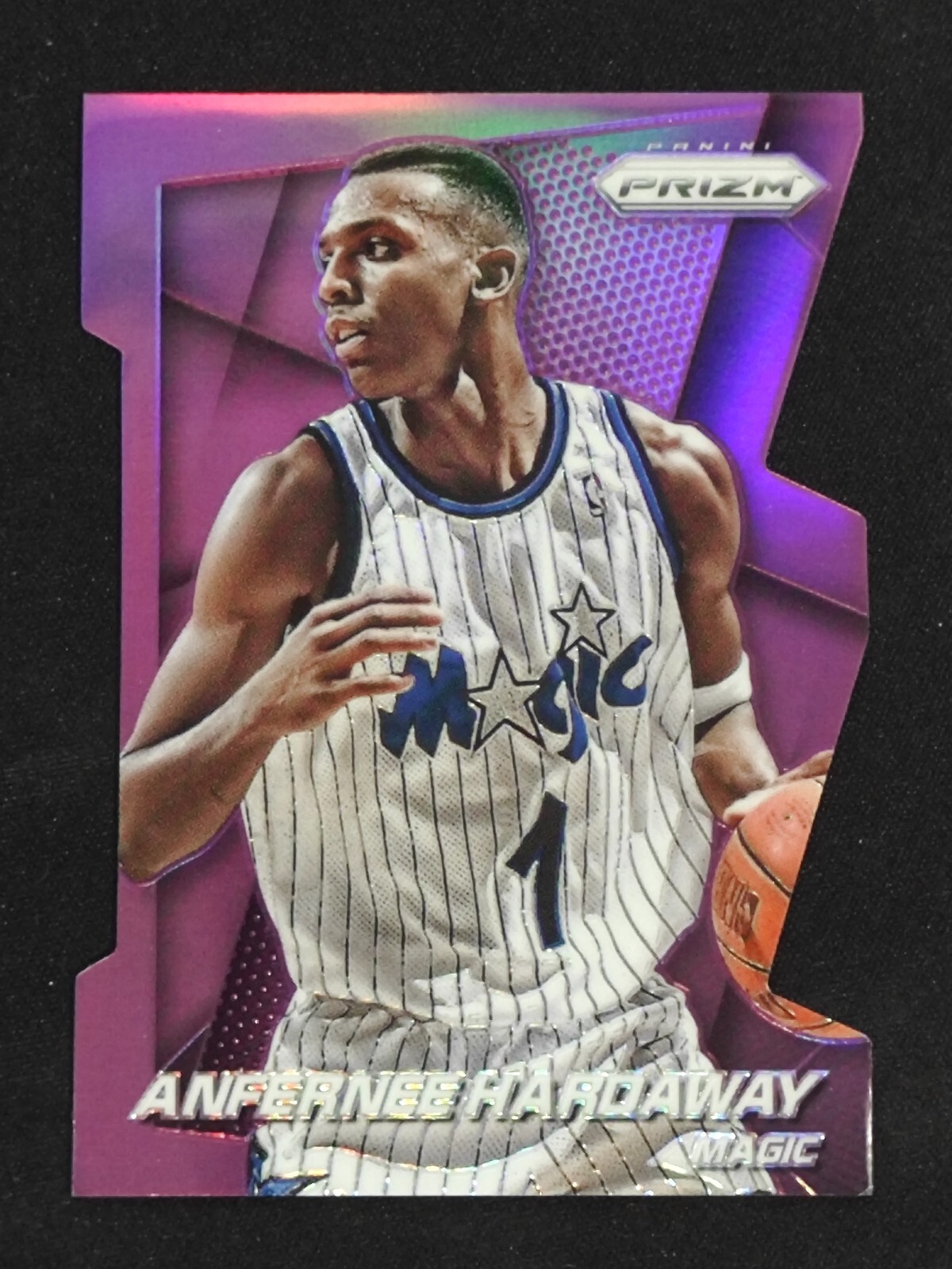 Anfernee Hardaway 2014-15 Panini Prizm Purple Prizms Die-cut /139