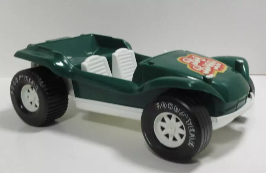 Vintage Big Buggy Plastic Dune Buggy Green 16.5