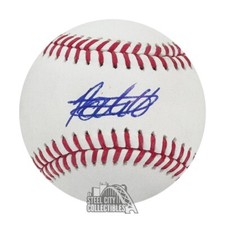 Endy Rodriguez Autographed Official MLB Baseball - MLB