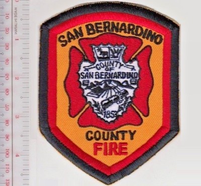 San Bernardino County Fire Department CDF Hot Shot Wildland Fire Crew NO TARIFF