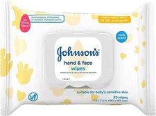 SM Johnson's Baby Hand  Face Wipes 25ct